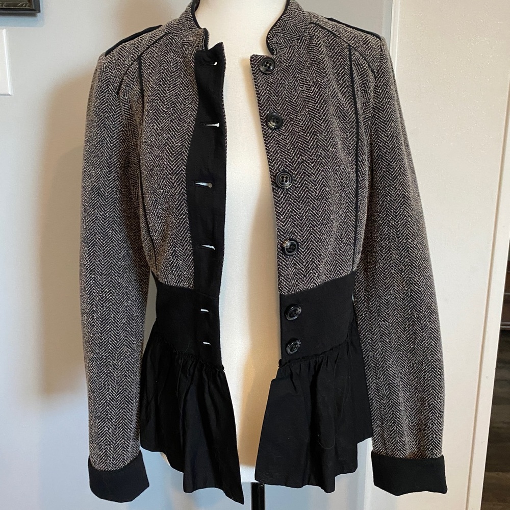 Daughters of the Liberation herringbone jacket/top